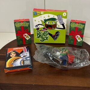 Beast Boy Kids, Grinch Cards, Super Mario and Bugs Bunny/ Wonder Puzzle